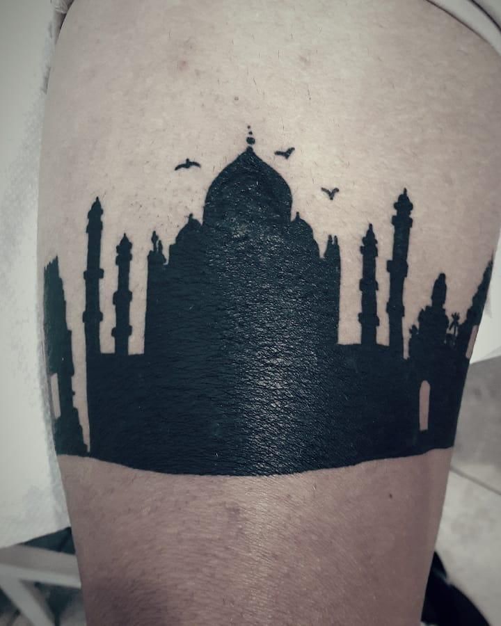 30 Exciting Taj Mahal Tattoos Give You Inspiration