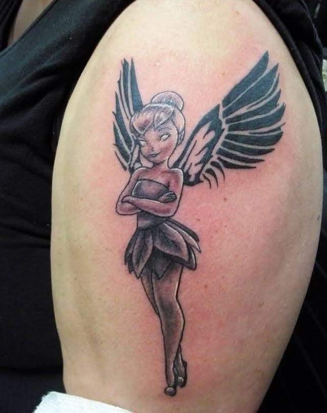 30 Pretty Tinker Bell Tattoos You Must Love