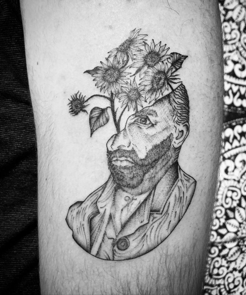 30 Pretty Van Gogh Tattoos for Your Inspiration