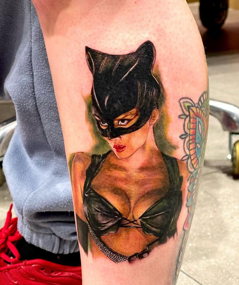 30 Unique Catwoman Tattoos You Will Love