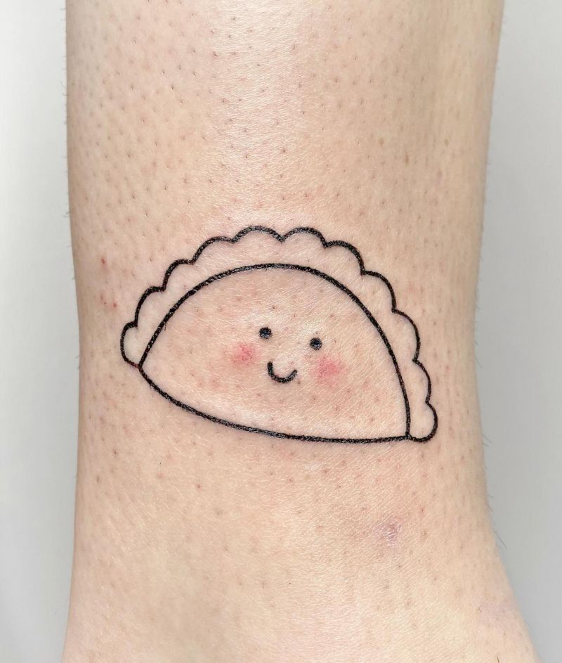 30 Unique Dumpling Tattoos Give You The Enjoyment of Delicious Food