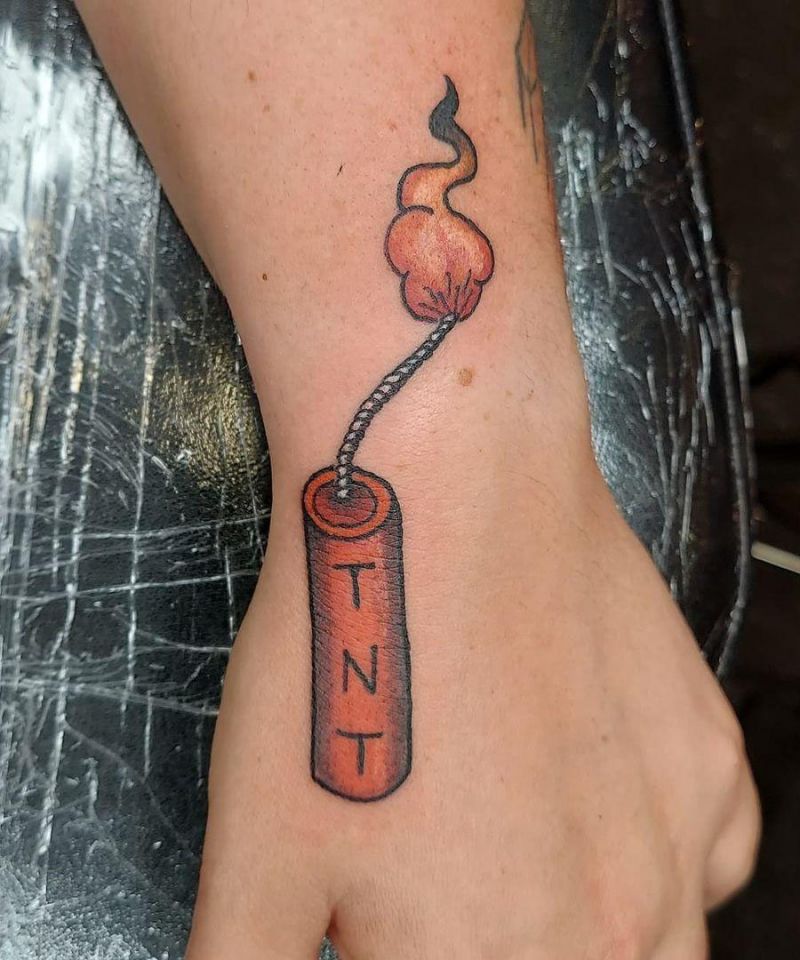 30 Unique Dynamite Tattoos You Must Love