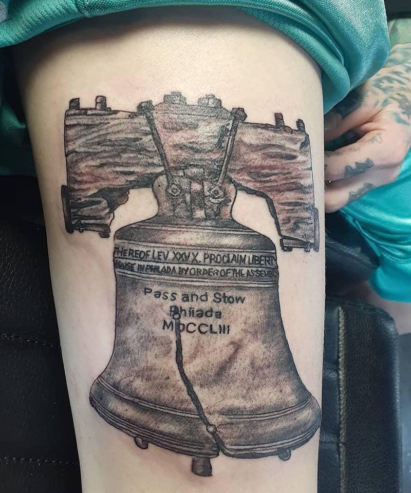 30 Unique Liberty Bell Tattoos You Must See