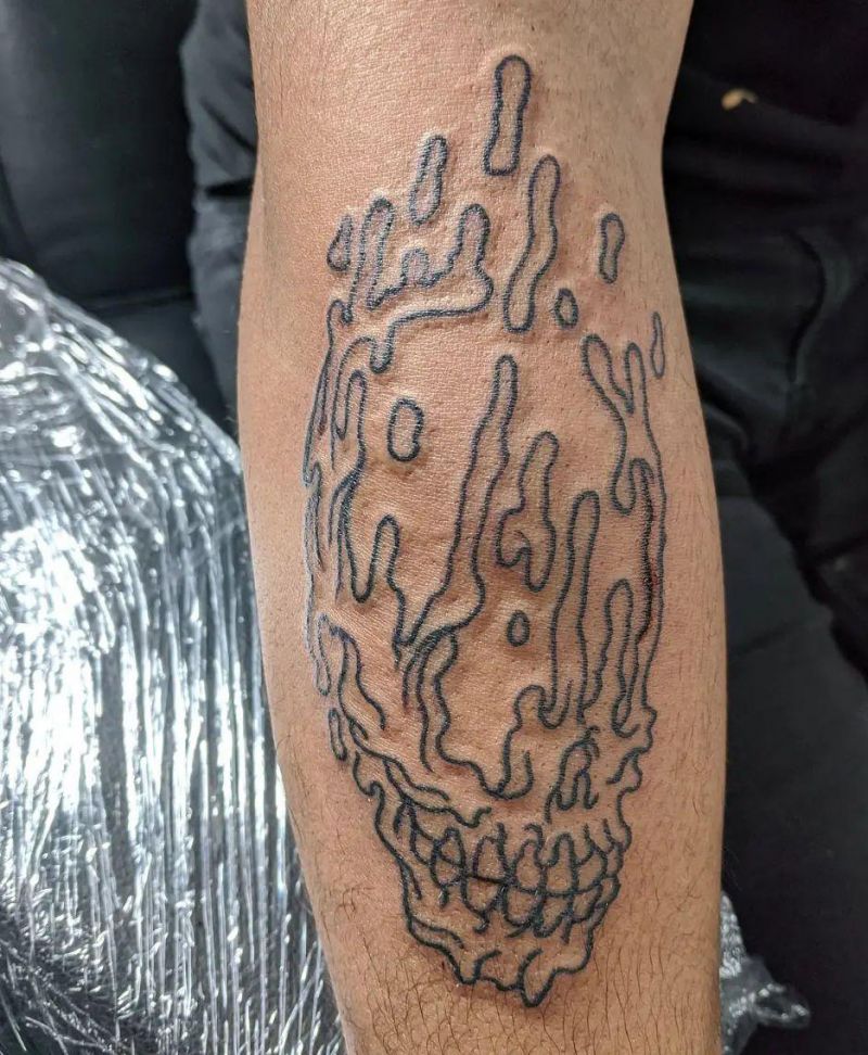 30 Unique Melting Tattoos to Inspire You