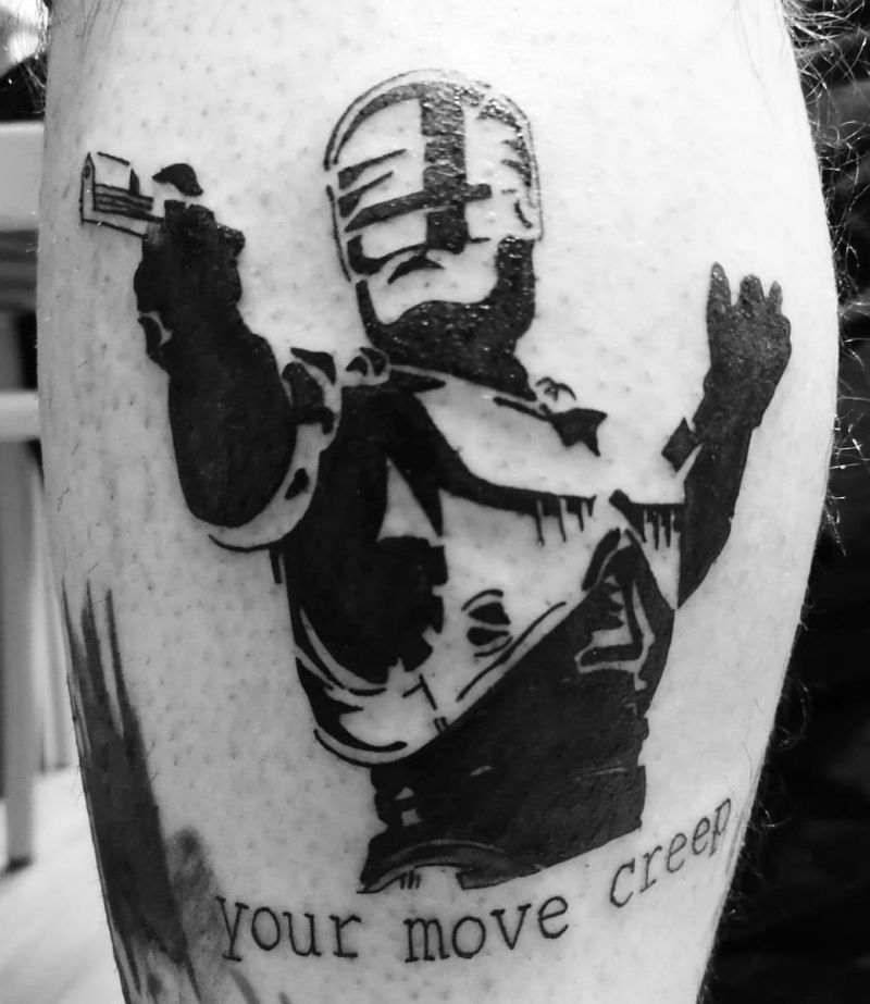 30 Unique RoboCop Tattoos for Your Inspiration