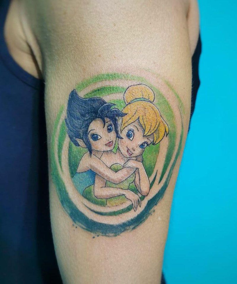 30 Pretty Tinker Bell Tattoos You Must Love