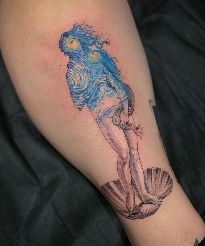 30 Pretty Van Gogh Tattoos for Your Inspiration