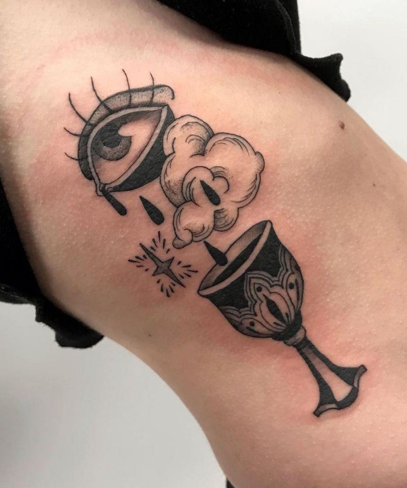 30 Unique Chalice Tattoos You Can Copy