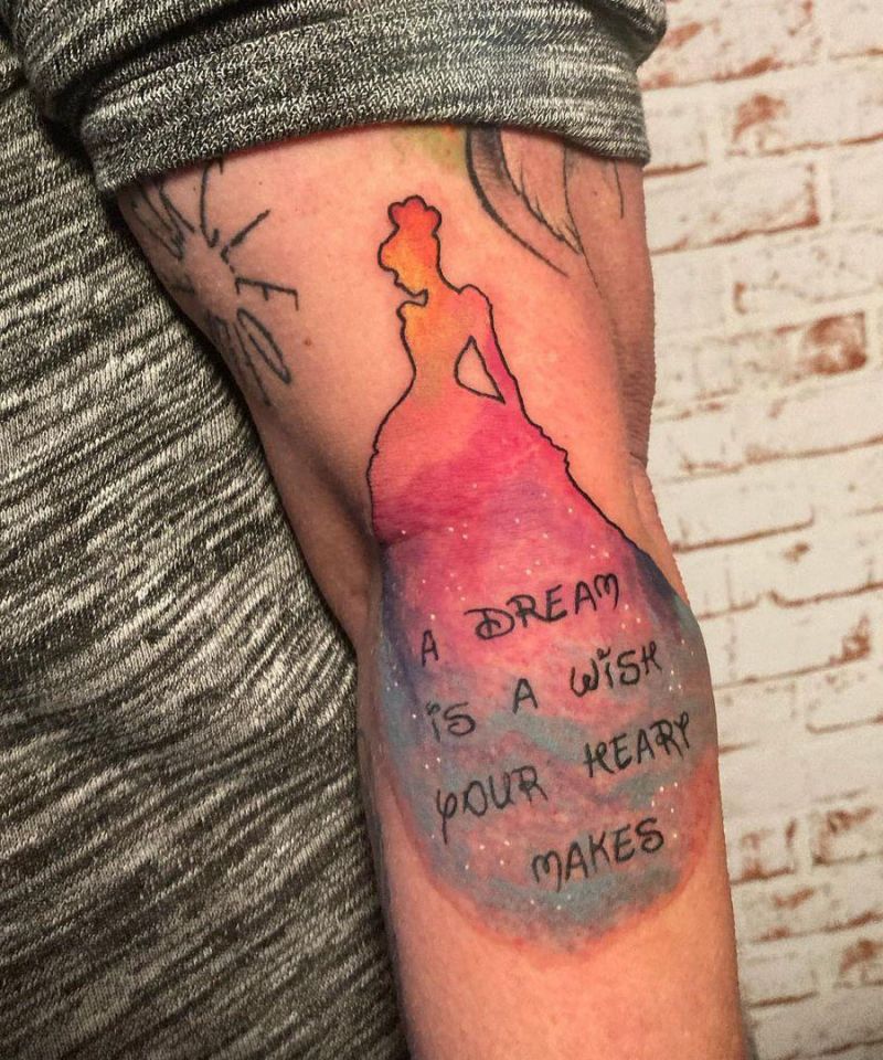 30 Pretty Cinderella Tattoos You Must Love