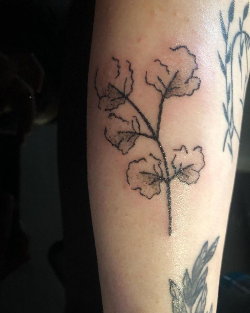 28 Unique Coriander Tattoos You Must Love