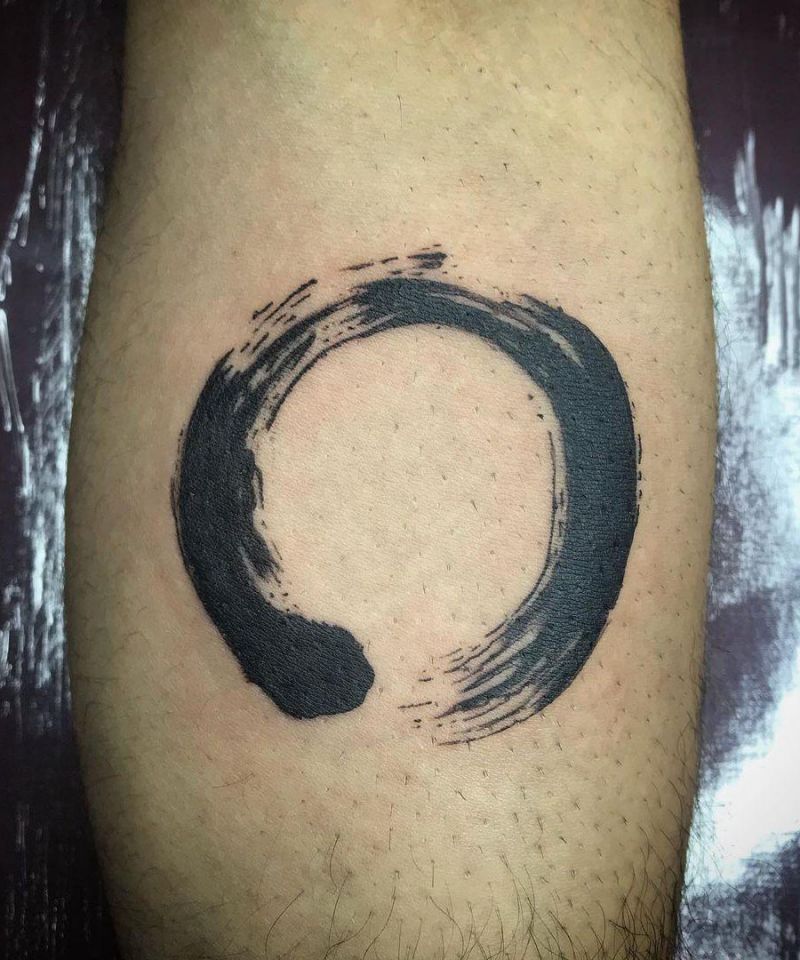 30 Unique Enso Tattoos for Your Inspiration