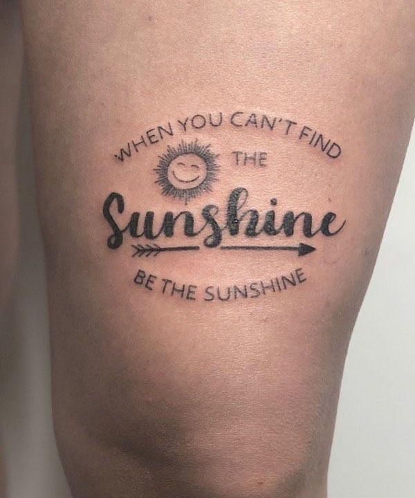 30 Exciting Sunshine Tattoos You Can Copy