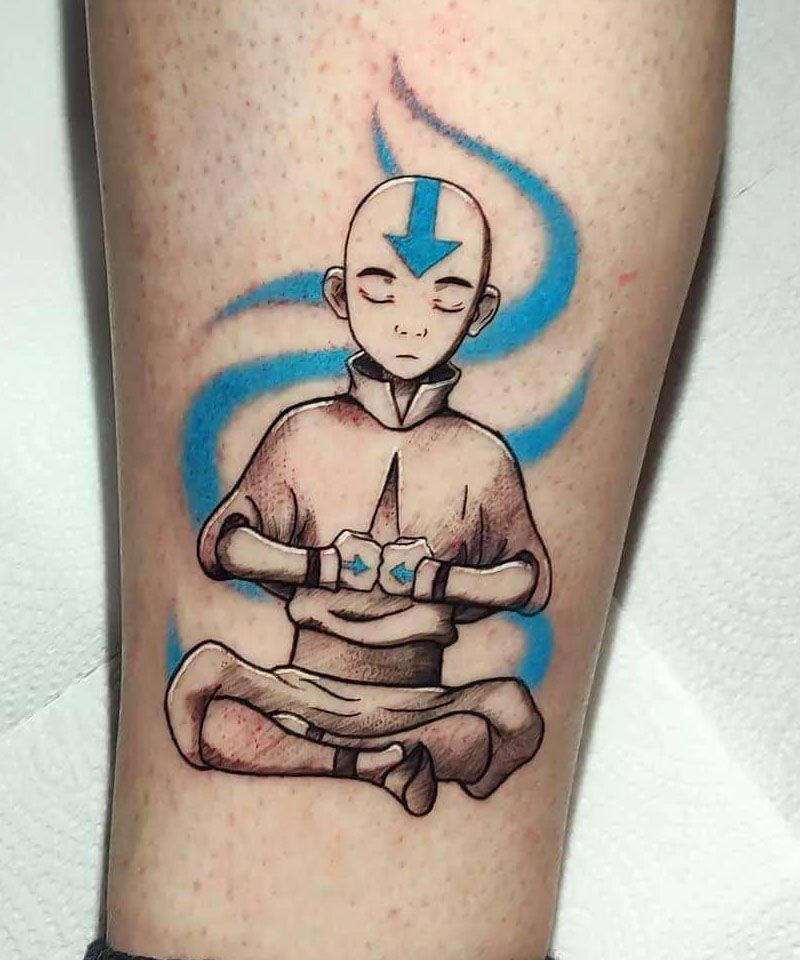 30 Unique Aang Tattoos to Inspire You