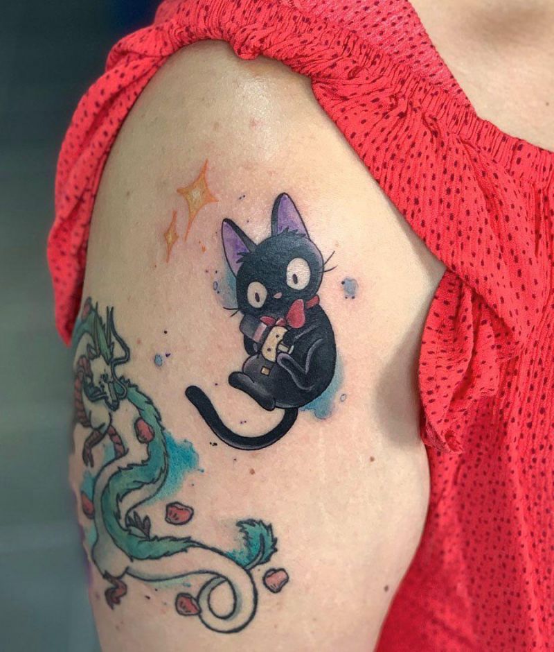 30 Cute Jiji Tattoos You Can Copy