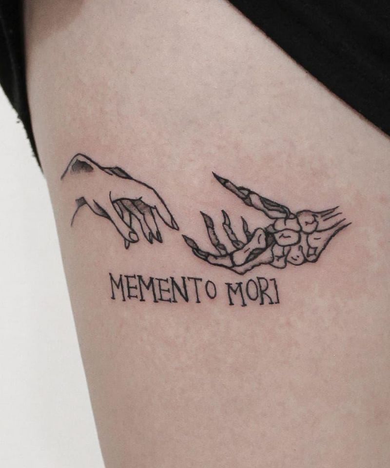 30 Unique Memento Mori Tattoos You Must Try