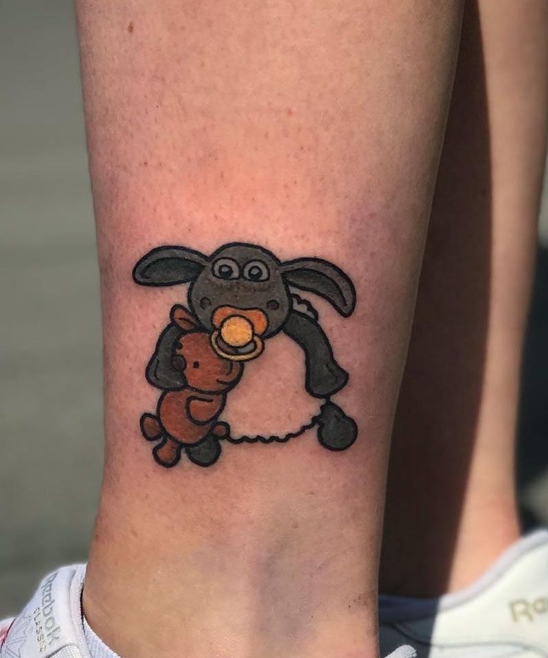 21 Cute Shaun The Sheep Tattoos You Can Copy