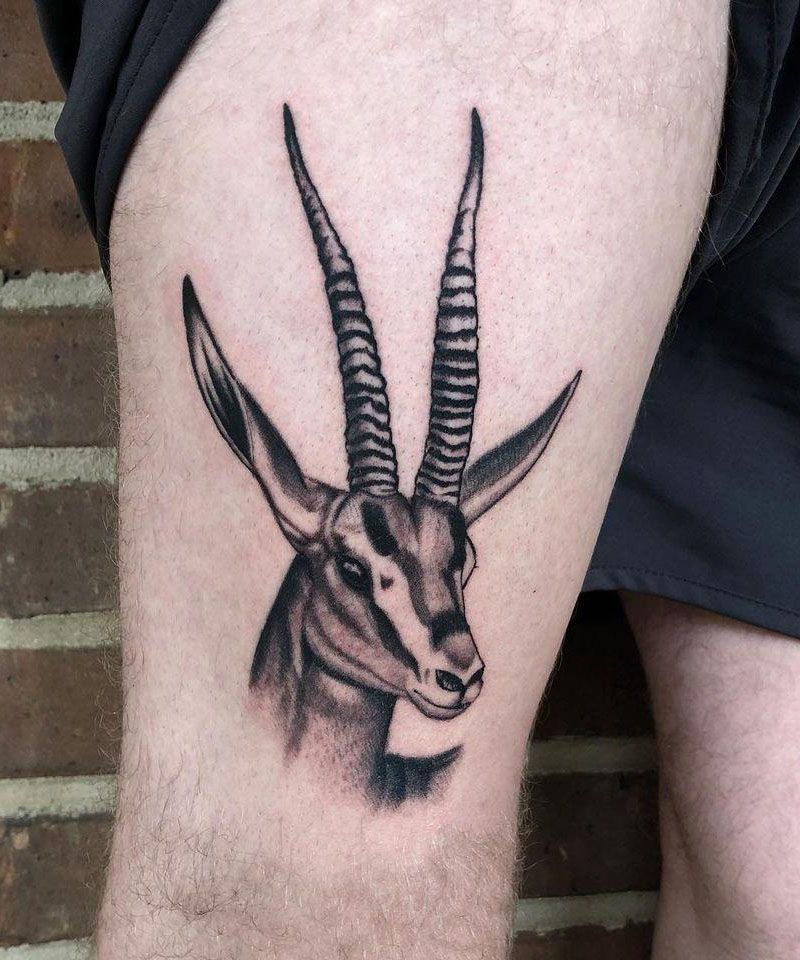 30 Pretty Antelope Tattoos You Will Love