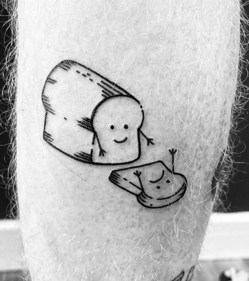 30 Unique Bread Tattoos You Must Love