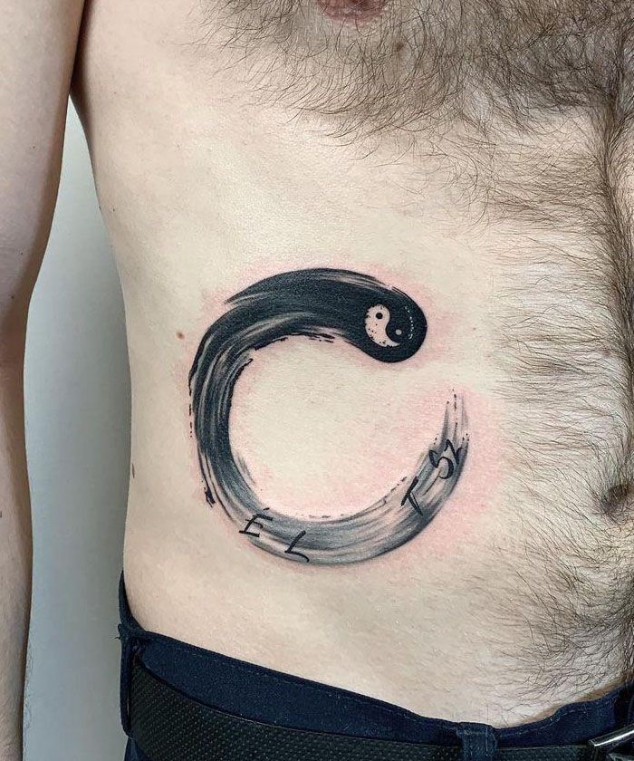 30 Unique Enso Tattoos for Your Inspiration