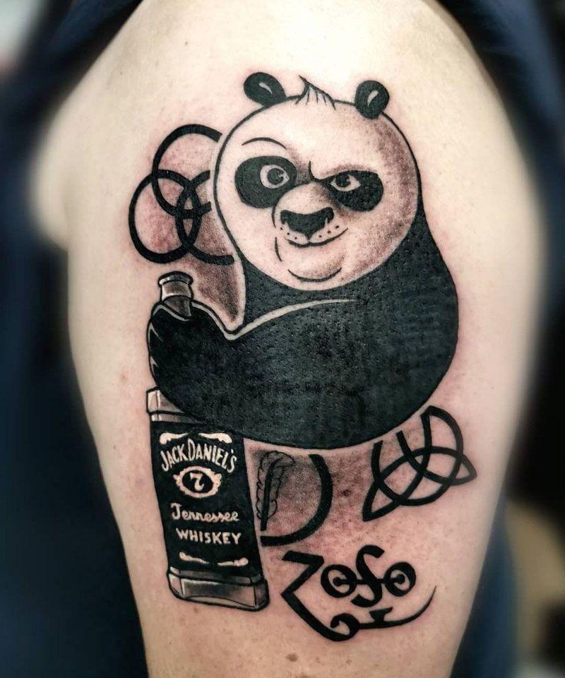 30 Cute Kung Fu Panda Tattoos You Must See