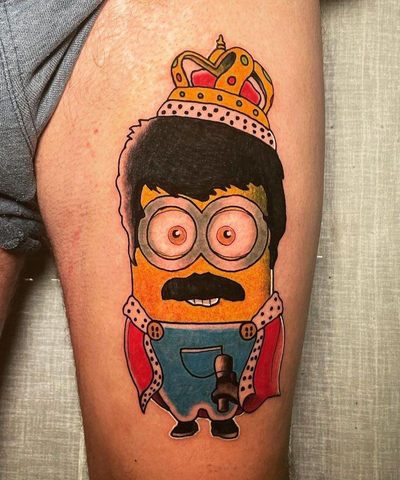 30 Cute Minions Tattoos You Must Love