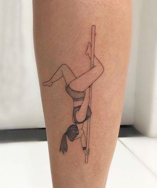 30 Pretty Pole Dance Tattoos Improve Your Temperament