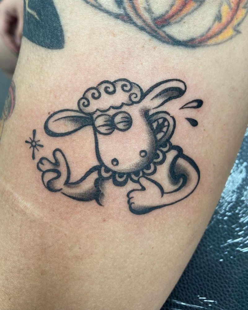 21 Cute Shaun The Sheep Tattoos You Can Copy