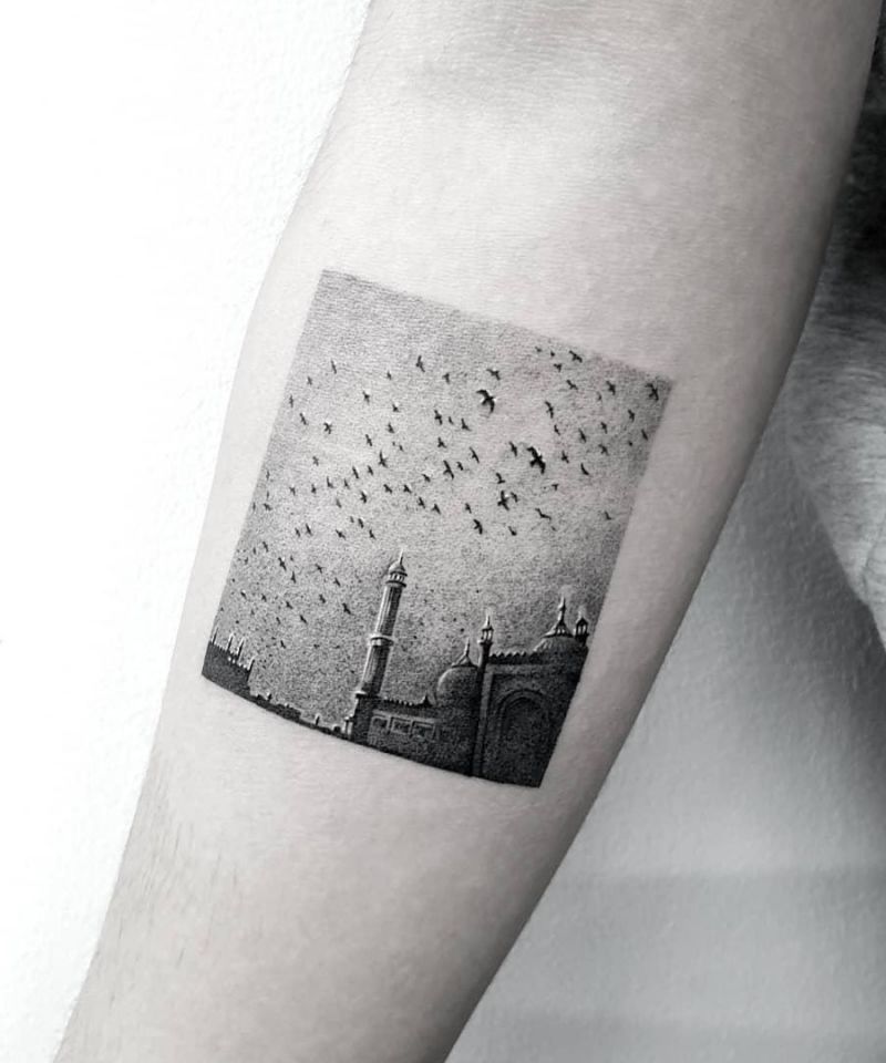 30 Exciting Taj Mahal Tattoos Give You Inspiration