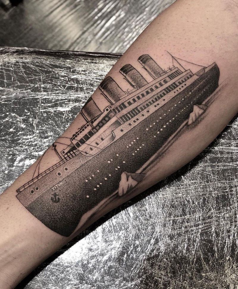 30 Unique Titanic Tattoos to Inspire You