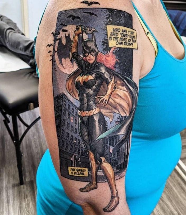 30 Unique Batgirl Tattoos You Can Copy