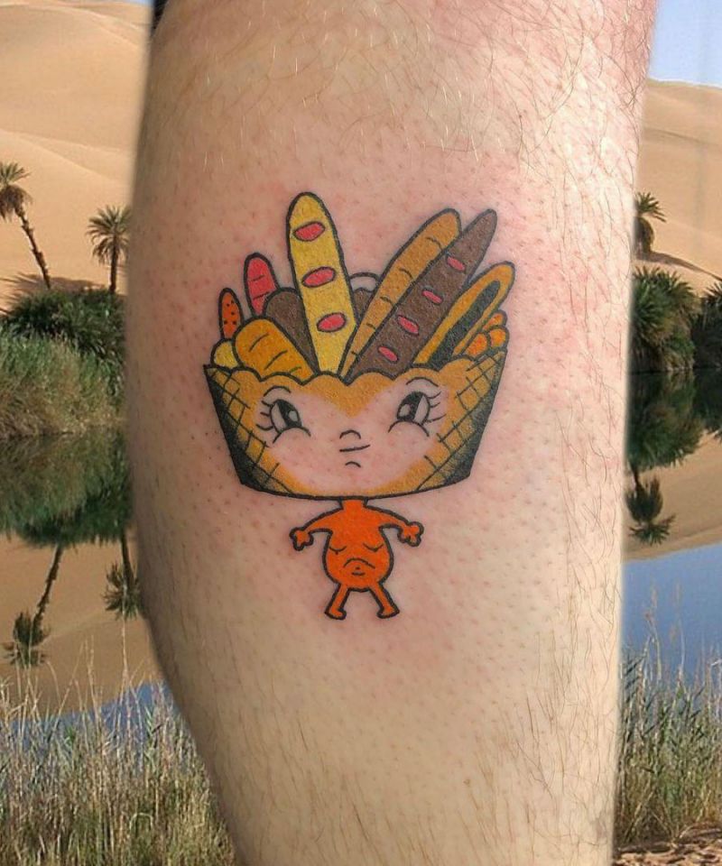 30 Unique Bread Tattoos You Must Love