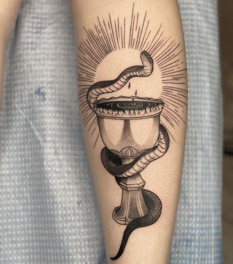 30 Unique Chalice Tattoos You Can Copy