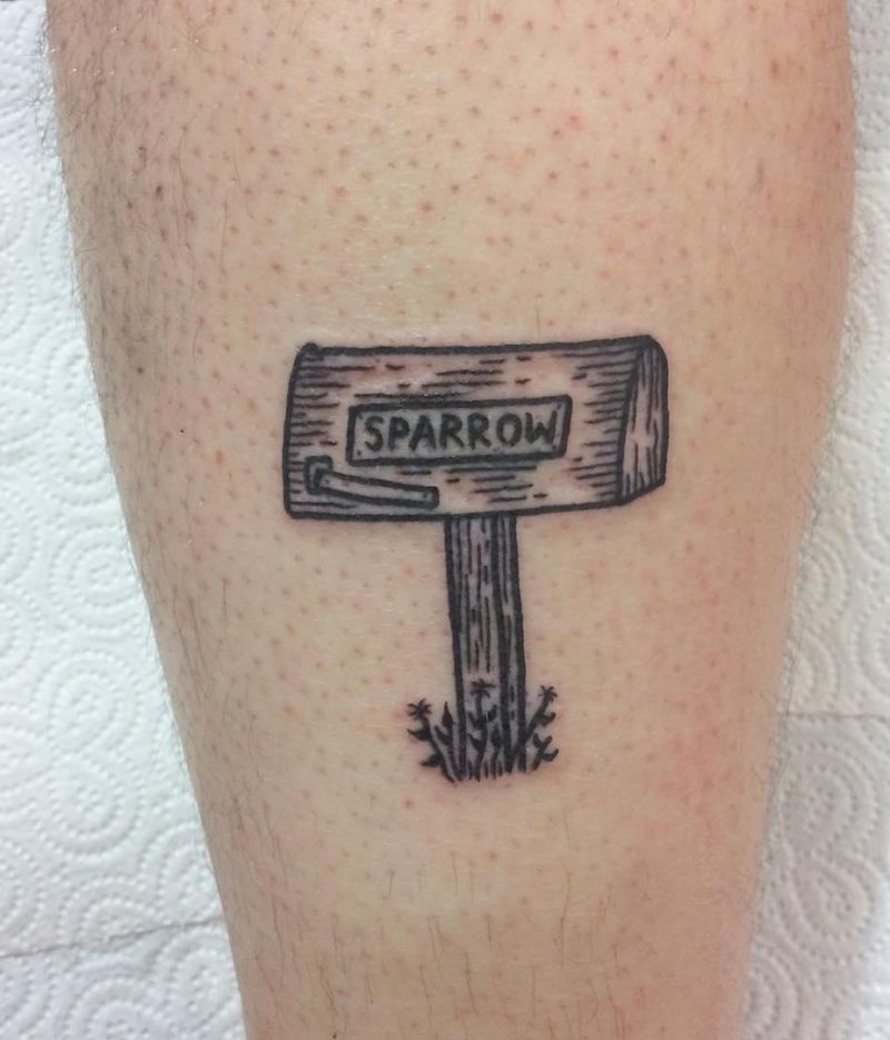 29 Unique Mailbox Tattoos Give You Ideas