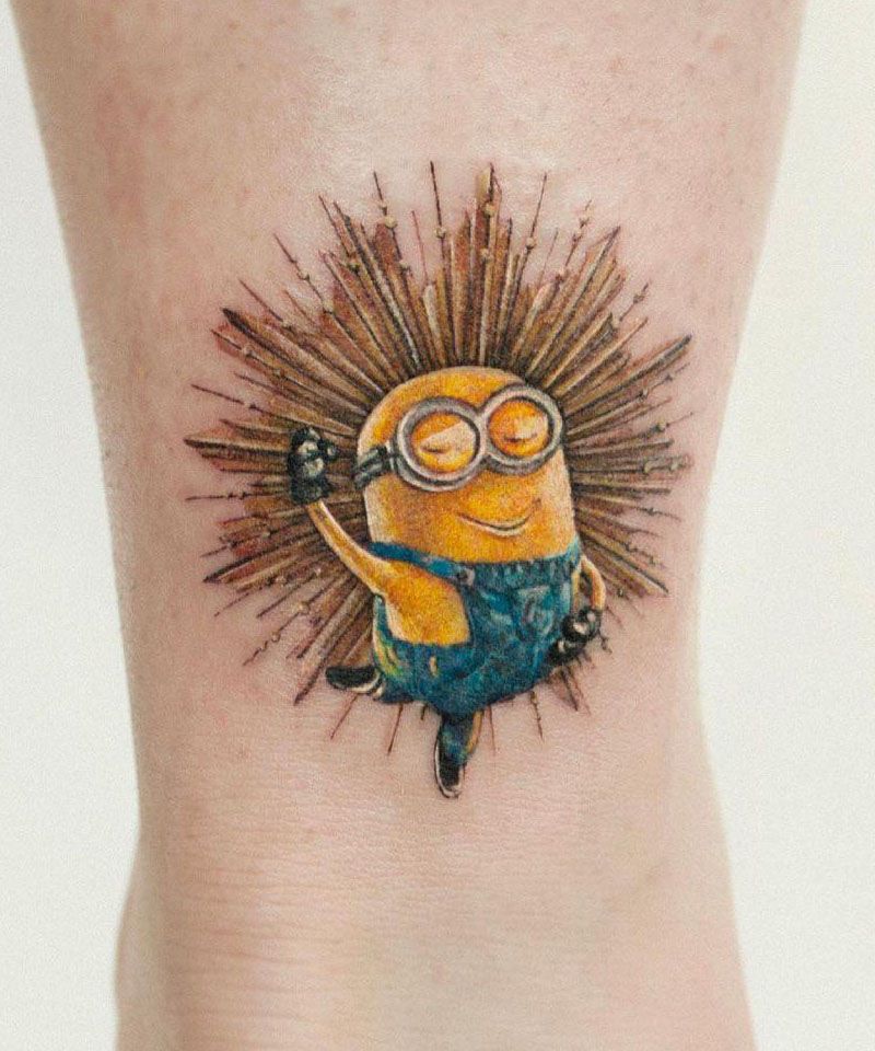 30 Cute Minions Tattoos You Must Love