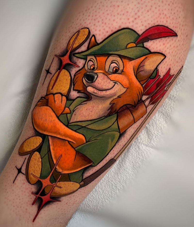 30 Cute Robin Hood Tattoos You Must Love