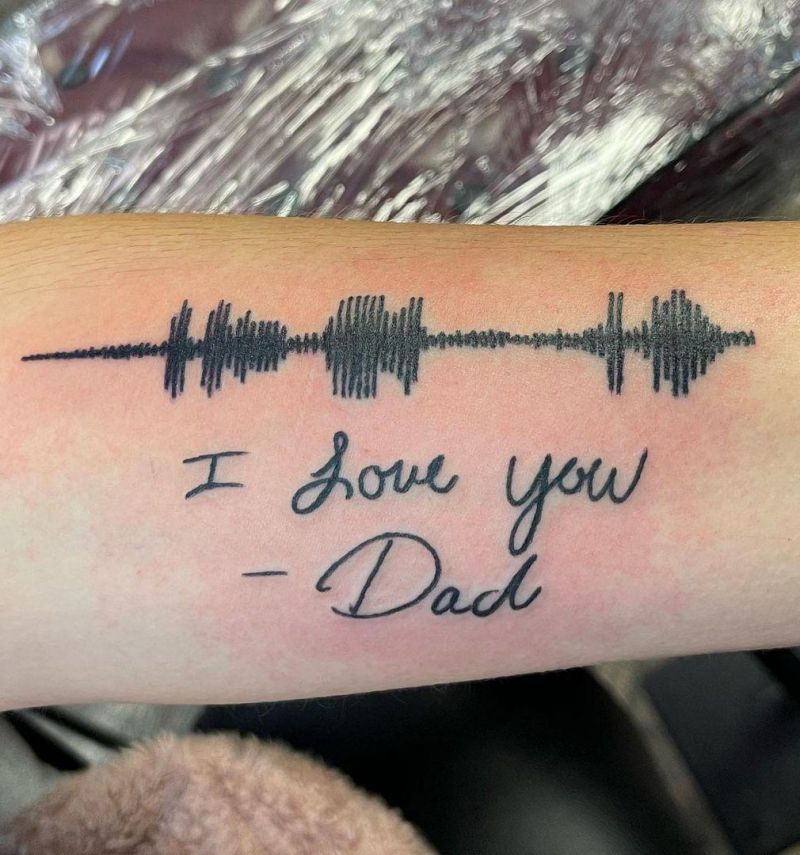 30 Pretty Soundwave Tattoos for Your Inspiration