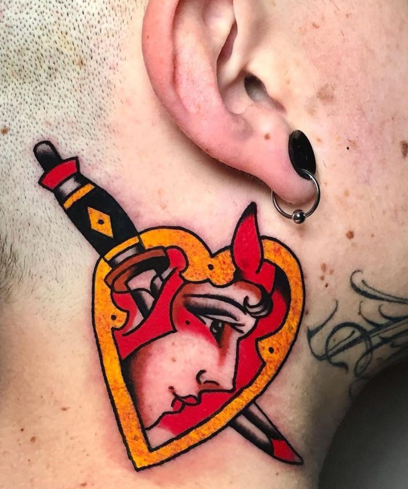 23 Unique Devil Heart Tattoos You Can Copy