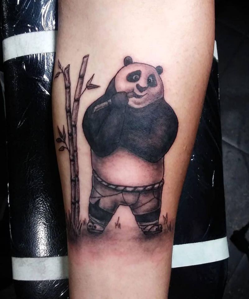 30 Cute Kung Fu Panda Tattoos You Must See