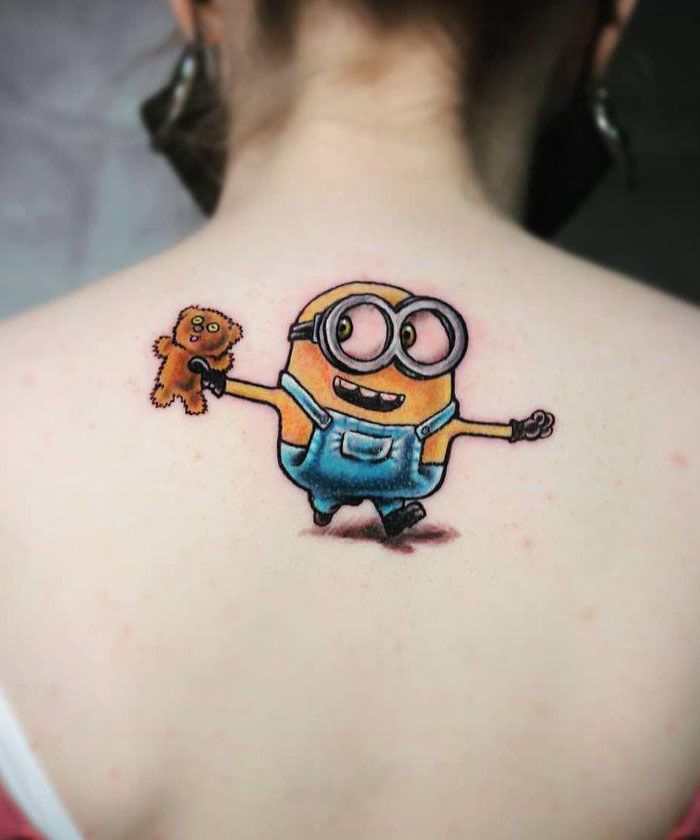 30 Cute Minions Tattoos You Must Love