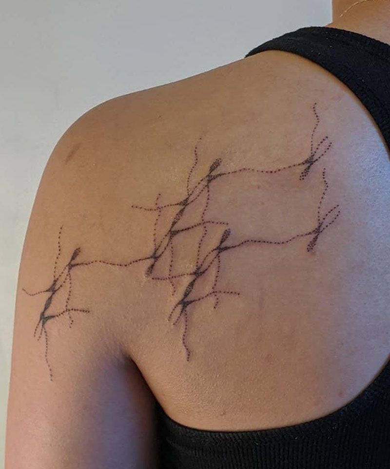 30 Pretty Net Tattoos You Must Love