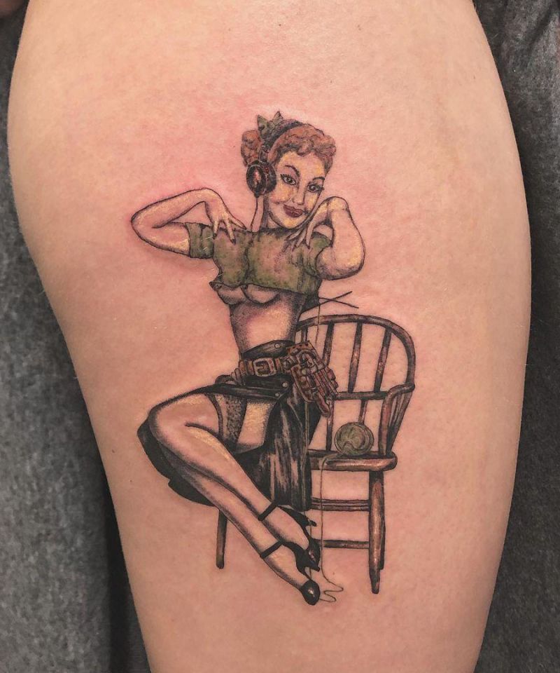 30 Pretty Pin Up Girl Tattoos You Must See