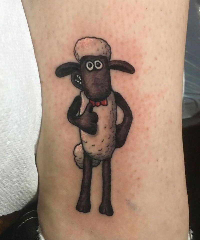 21 Cute Shaun The Sheep Tattoos You Can Copy