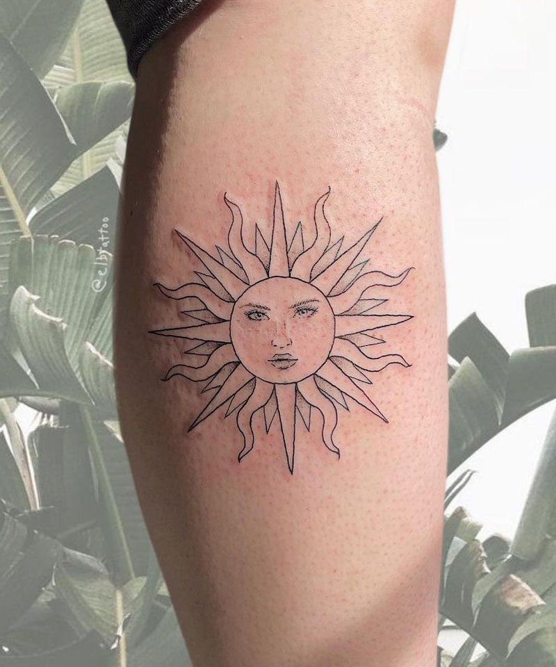 30 Exciting Sunshine Tattoos You Can Copy