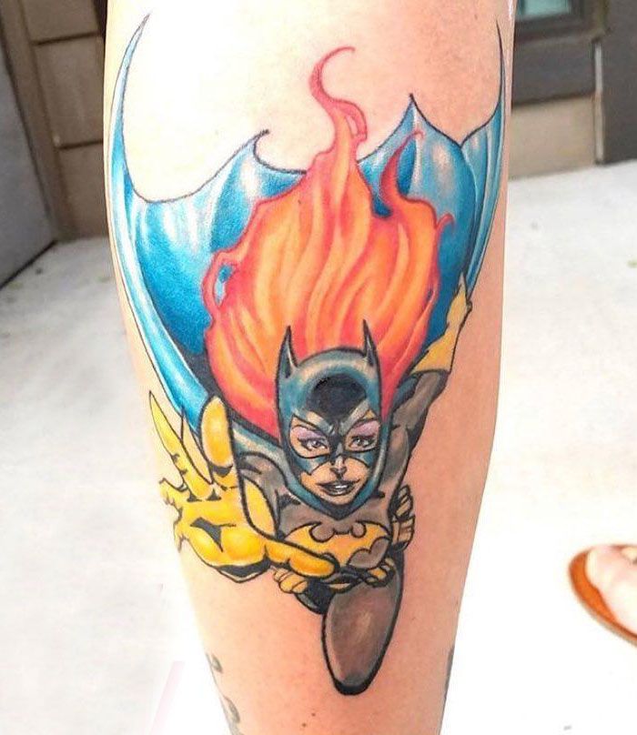 30 Unique Batgirl Tattoos You Can Copy