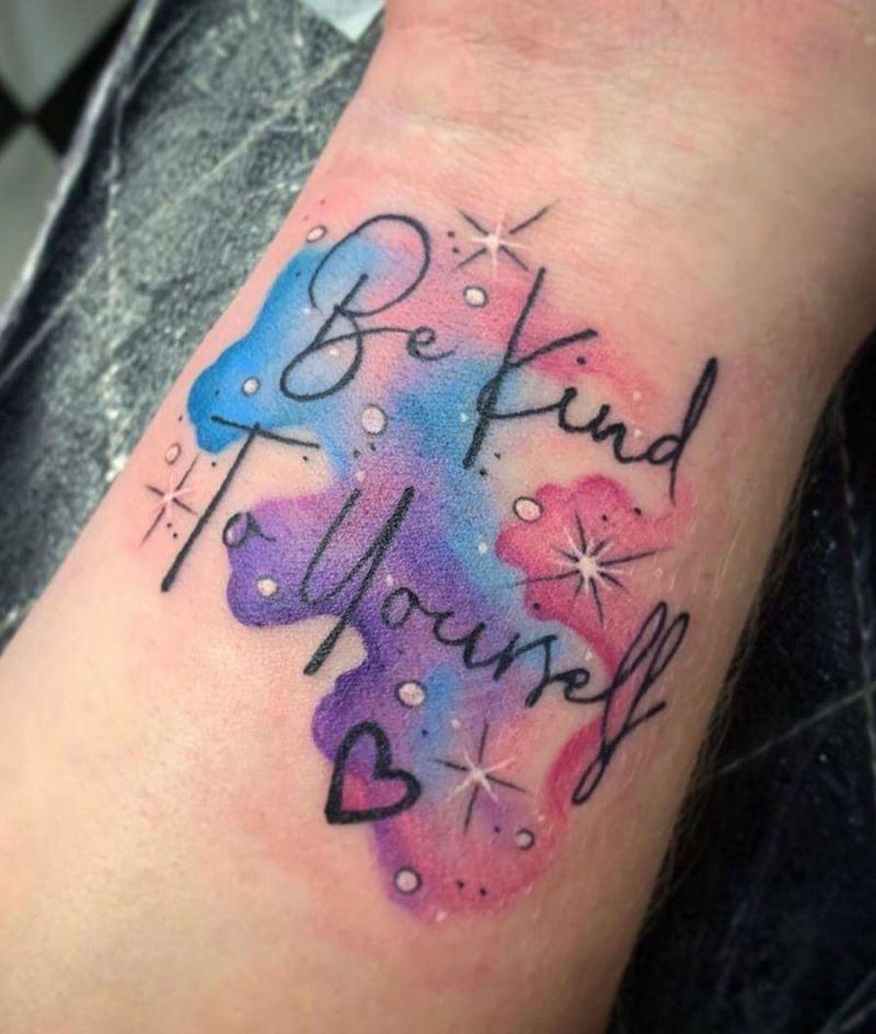30 Pretty Be Kind Tattoos You Will Love