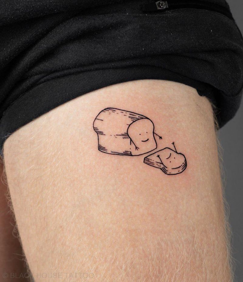 30 Unique Bread Tattoos You Must Love