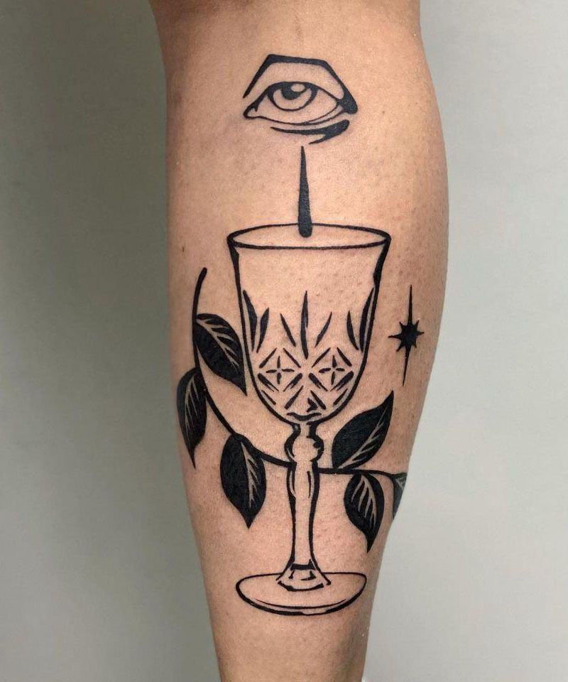 30 Unique Chalice Tattoos You Can Copy