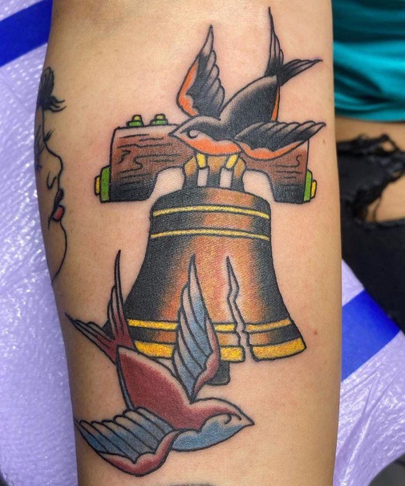 30 Unique Liberty Bell Tattoos You Must See