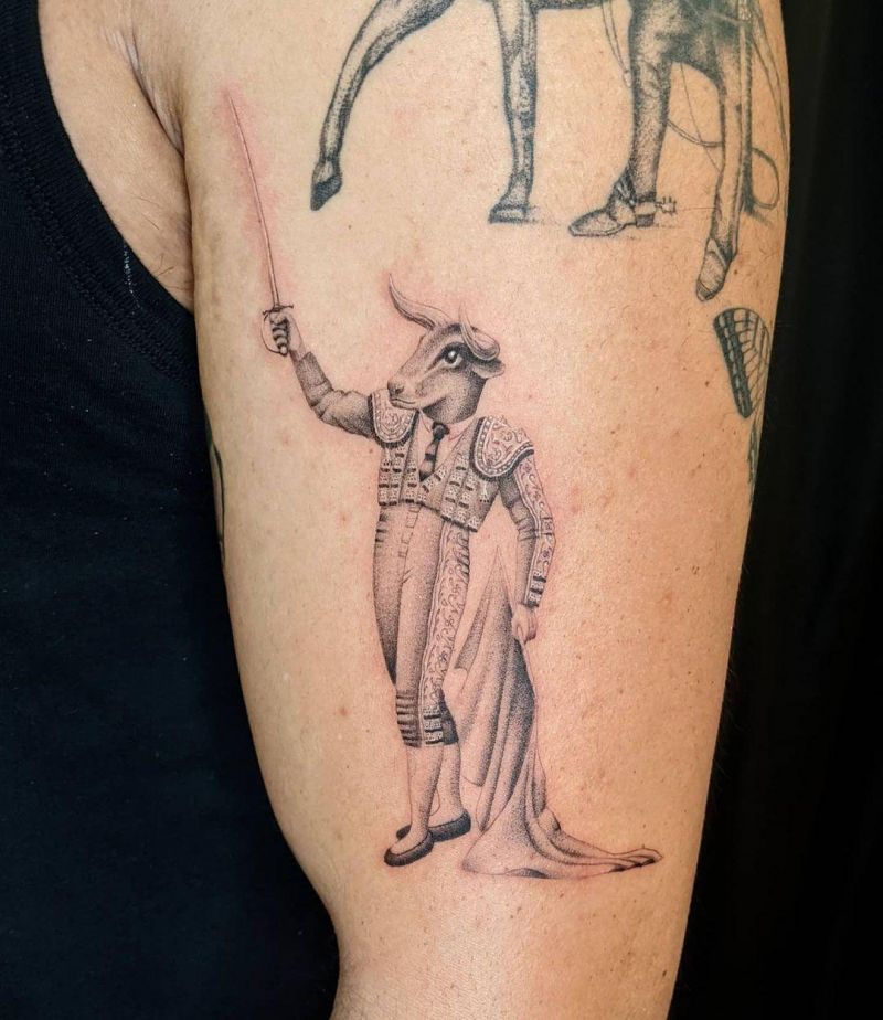 30 Unique Matador Tattoos to Inspire You