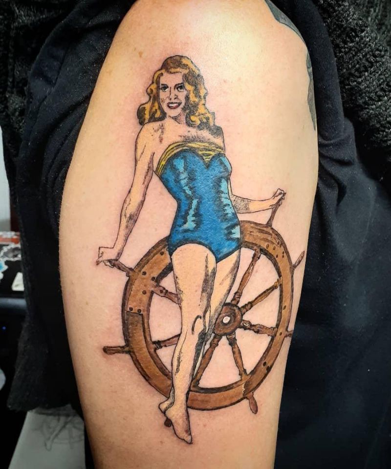 30 Pretty Pin Up Girl Tattoos You Must See